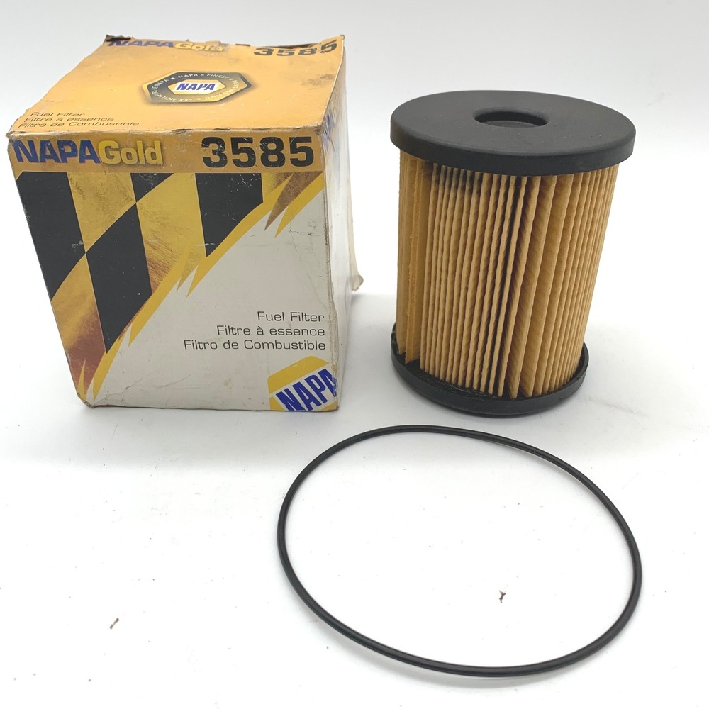 NAPA Gold Fuel Filter 3585 New with O-Ring Replacement Engine Part